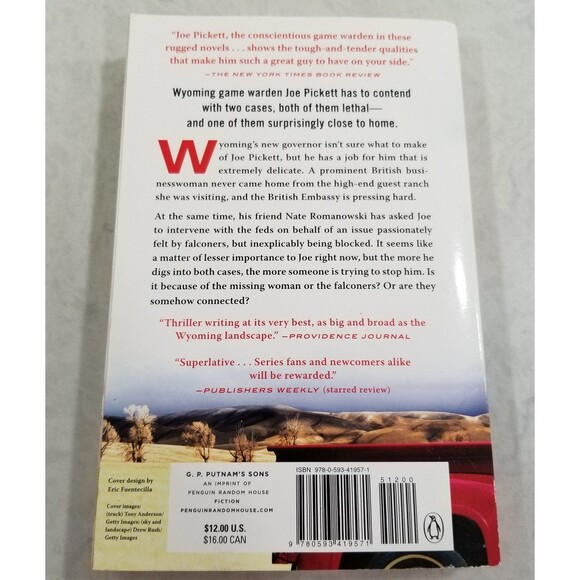 The disappeared by C. J. box paperback first printing 2018 - Picture 2 of 9